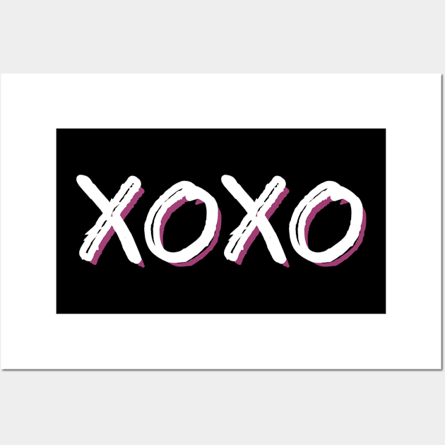 XoXo Care Cool Guy Cheerful Funny Hilarious Sarcastic Humor Emotional Lonely Lovely New Generation Inspiration Open Minded Man's & Woman's Wall Art by Salam Hadi